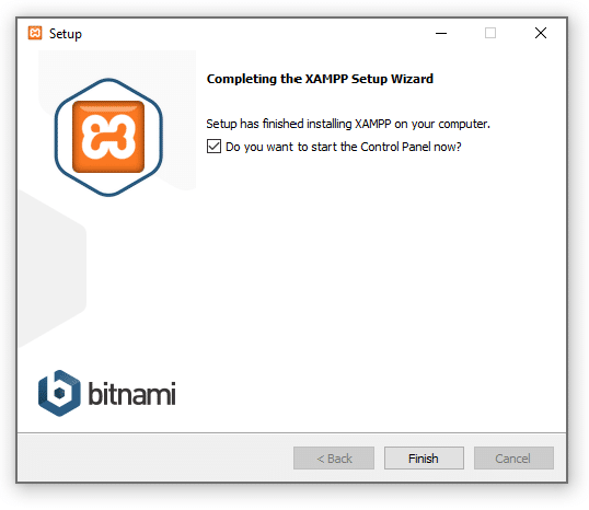 XAMPP Finish
