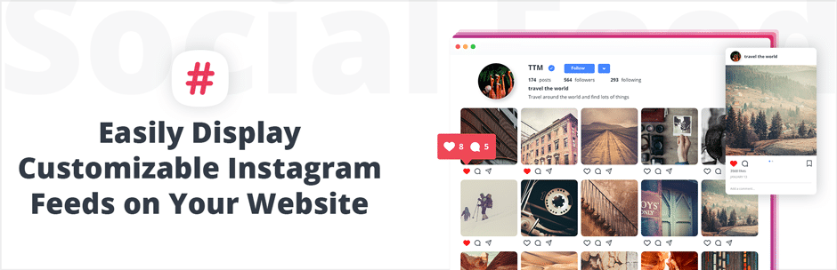 Social Photo Feed WordPress