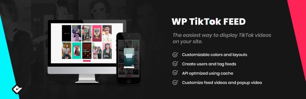 TikTok Feed WordPress plugin