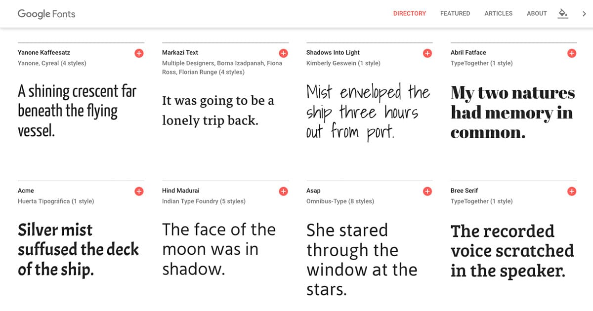 Afbeelding Google Fonts gebruiken op je WordPress website